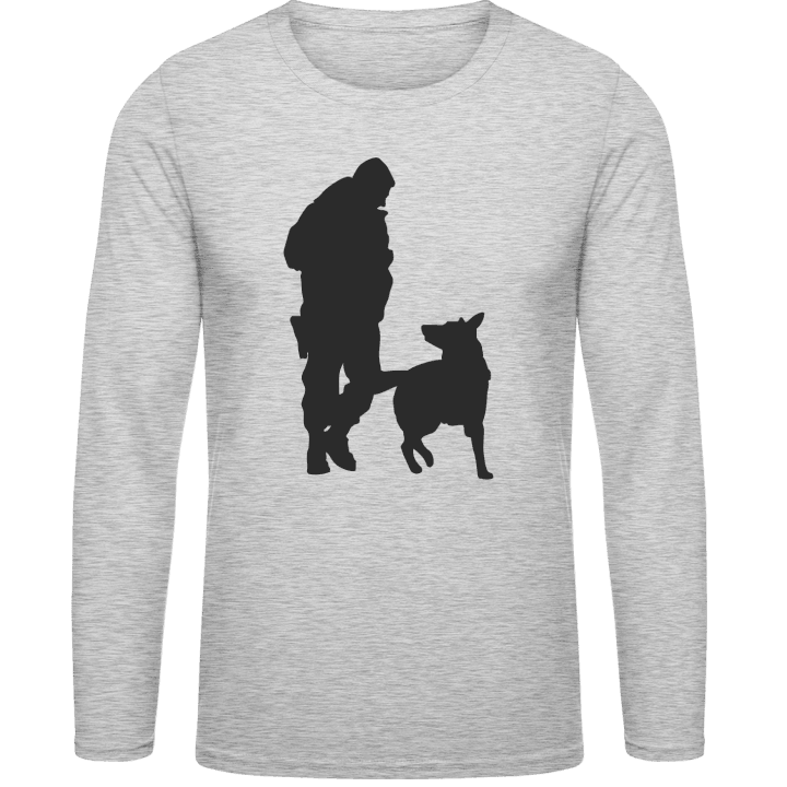 Police Dog Long Sleeve Shirt contain pic