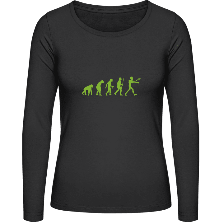 Zombie Undead Evolution Vrouwen Lange Mouw Shirt 0 image