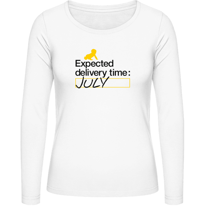 Expected Delivery Time: July Vrouwen Lange Mouw Shirt 0 image