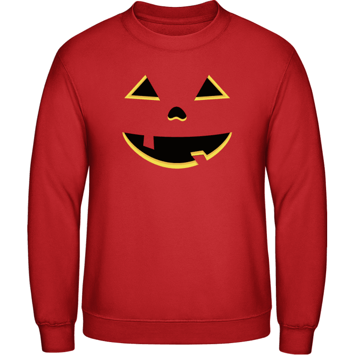 Pumpkin Face Halloween Sweatshirt 0 image