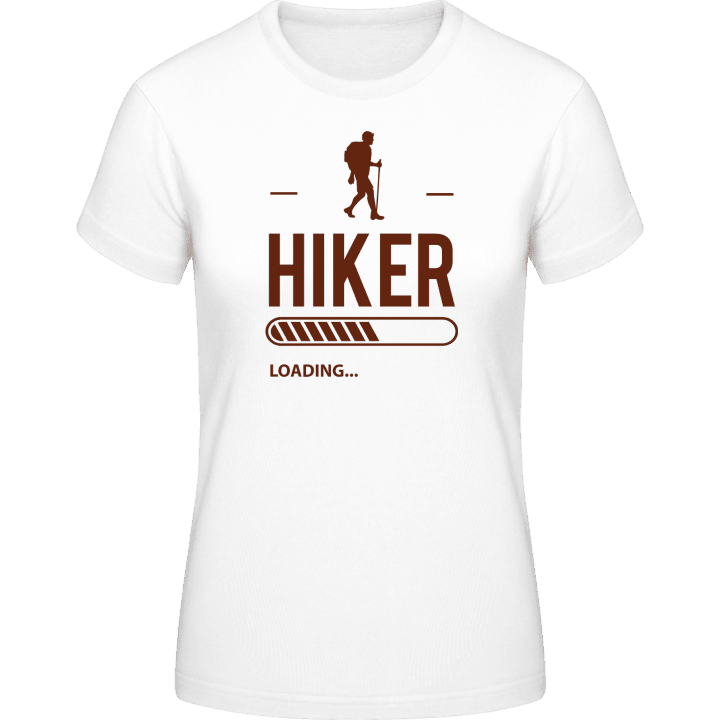 Hiker Loading Camiseta de mujer contain pic
