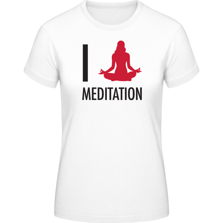 I Love Meditation Frauen T-Shirt 0 image