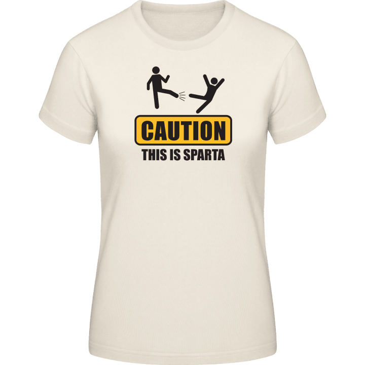 Caution This Is Sparta Frauen T-Shirt 0 image