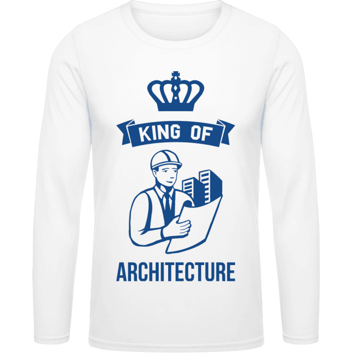 King Of Architecture Langarmshirt contain pic