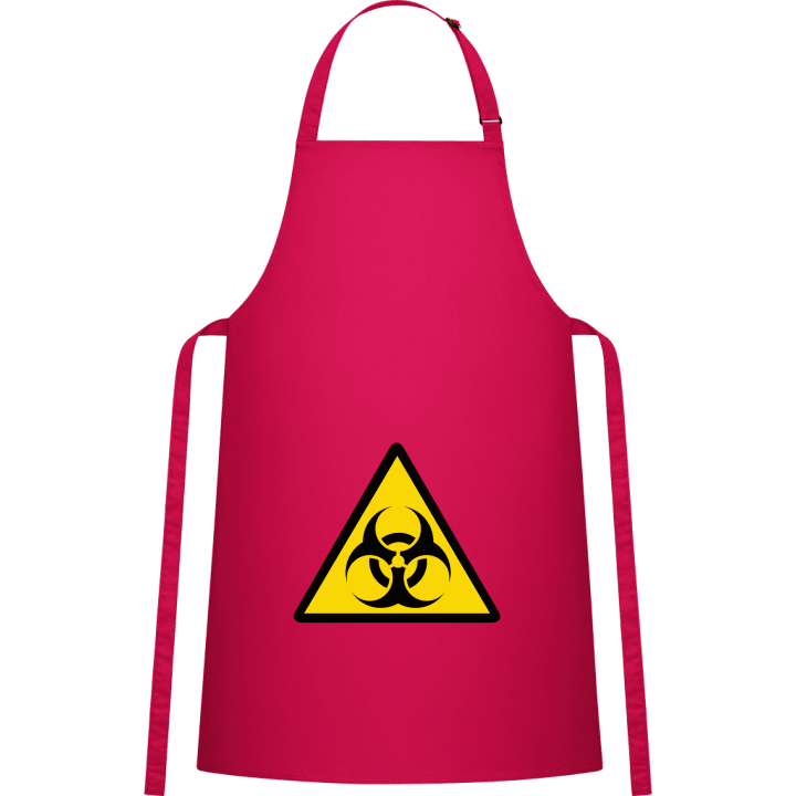 Biohazard Warning Delantal de cocina contain pic