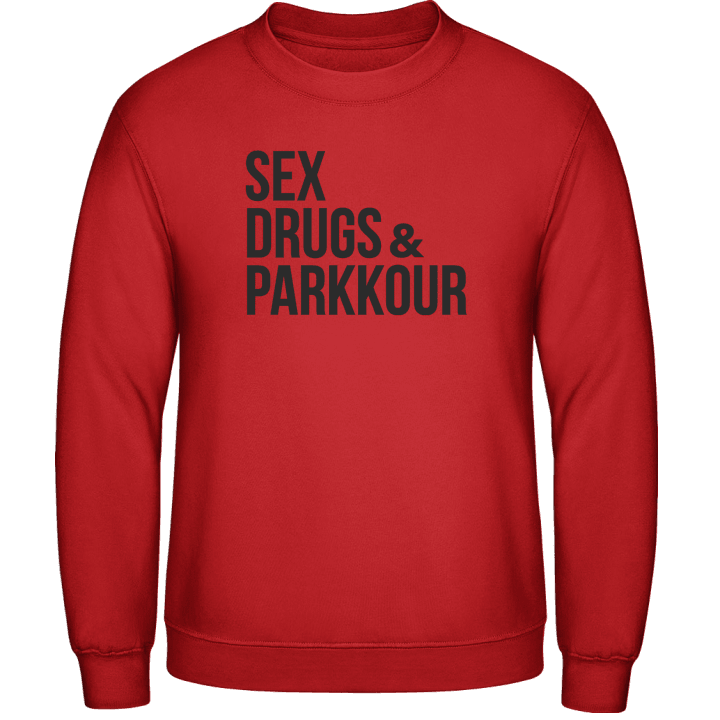 Sex Drugs And Parkour Sudadera contain pic