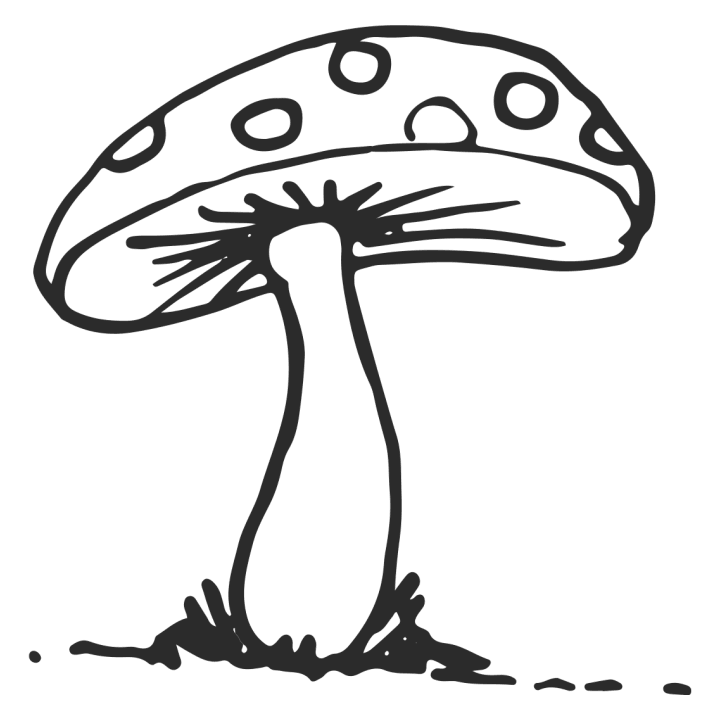 Mushroom Scribble Taza 0 image