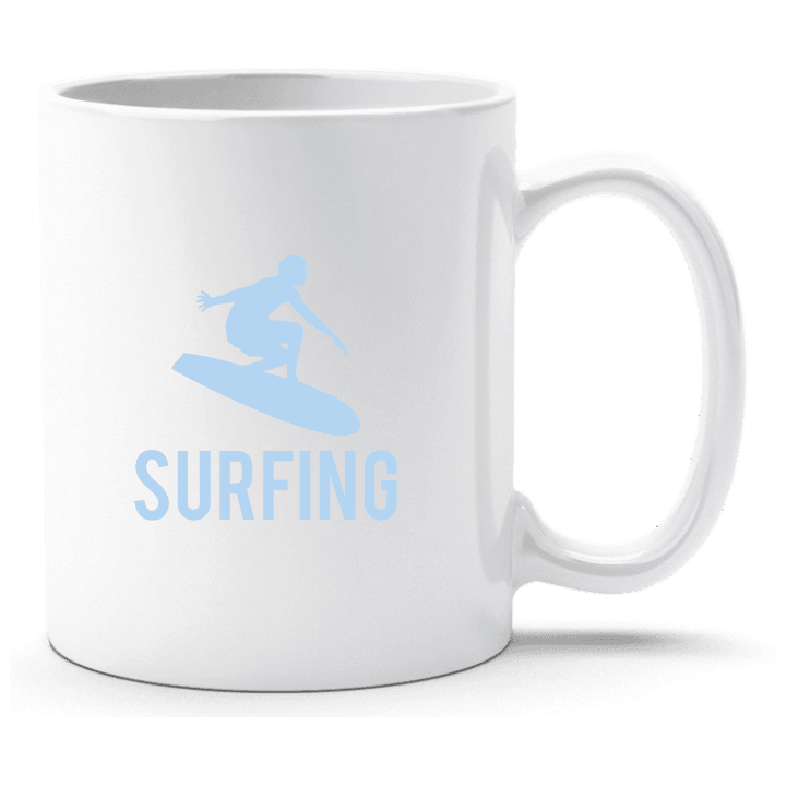Surfing Logo Cup contain pic