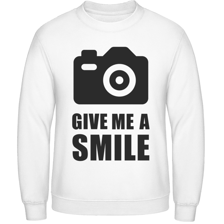 Give Me A Smile Sudadera contain pic