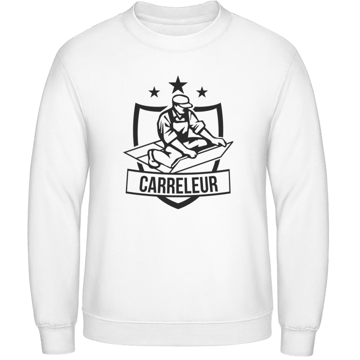 Carreleur blason Sweatshirt contain pic
