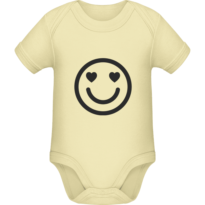 Smiley in Love Baby Romper contain pic