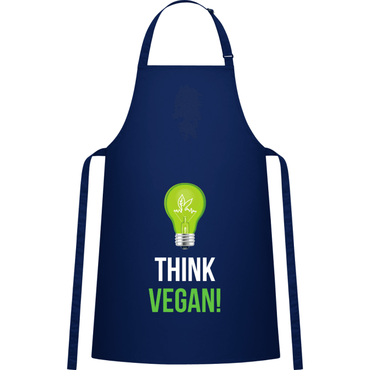 Think Vegan Logo Kitchen Apron contain pic