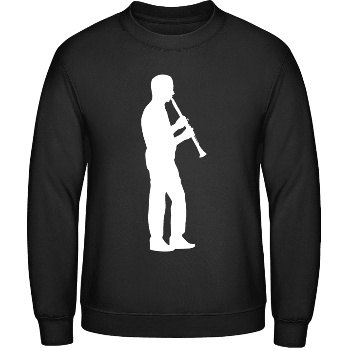 Clarinetist Illustration Sweatshirt contain pic