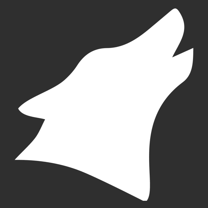 Wolf Silhouette Felpa con cappuccio da donna 0 image