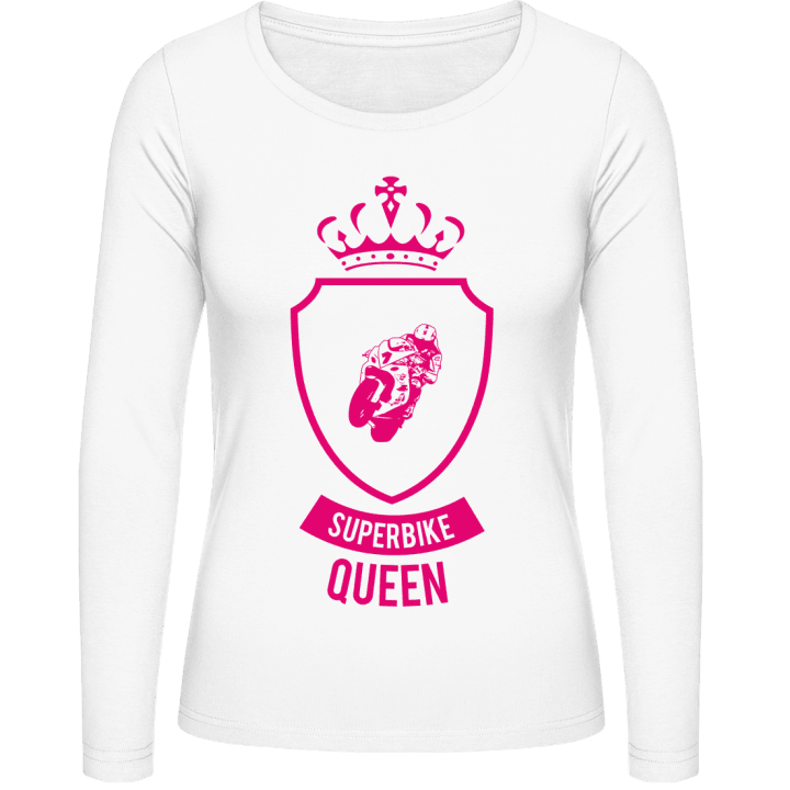 Superbike Queen Kvinnor långärmad skjorta contain pic