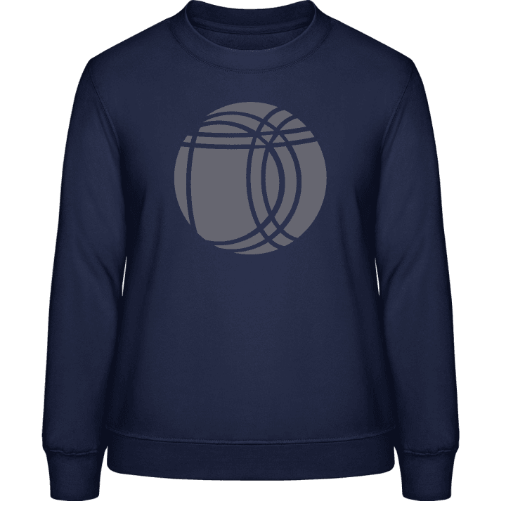 Petanque Ball Frauen Sweatshirt contain pic