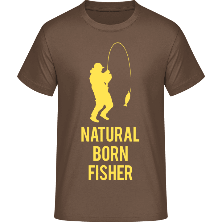 Natural Born Fisher T-skjorte 0 image