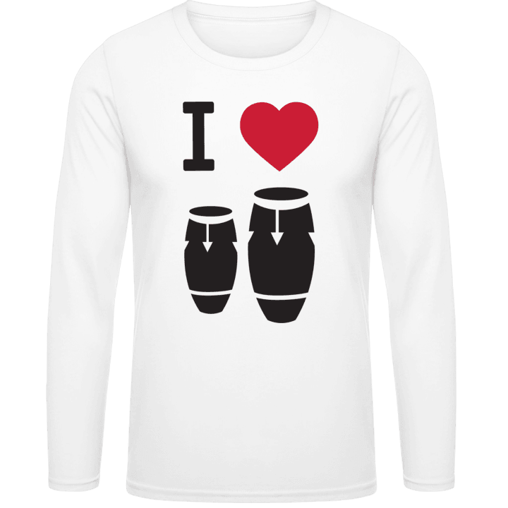 I Heart Percussion Long Sleeve Shirt contain pic