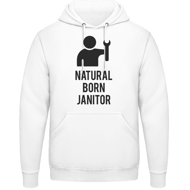 Natural Born Janitor Hoodie contain pic