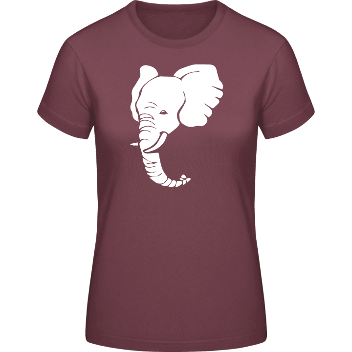 Elephant Head T-shirt för kvinnor 0 image