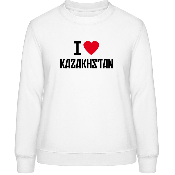 I Love Kazakhstan Sweatshirt för kvinnor contain pic