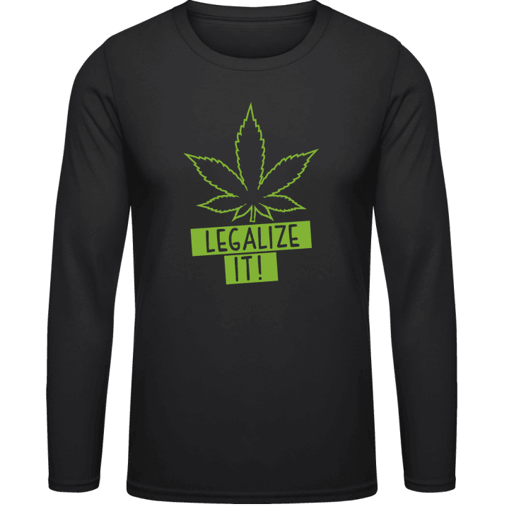 Legalize It Shirt met lange mouwen contain pic