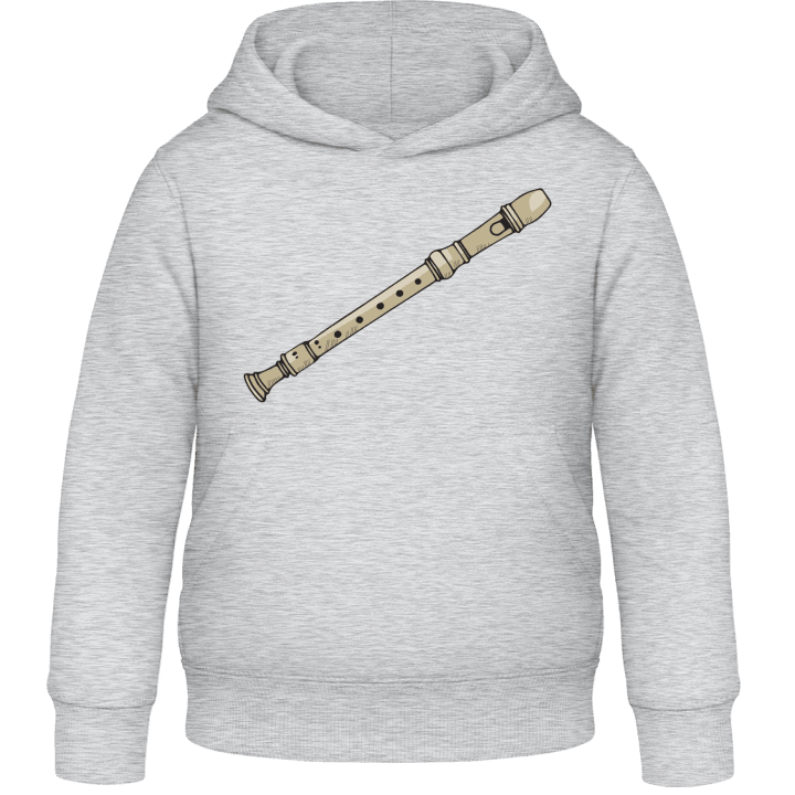 Recorder Illustration Kids Hoodie contain pic