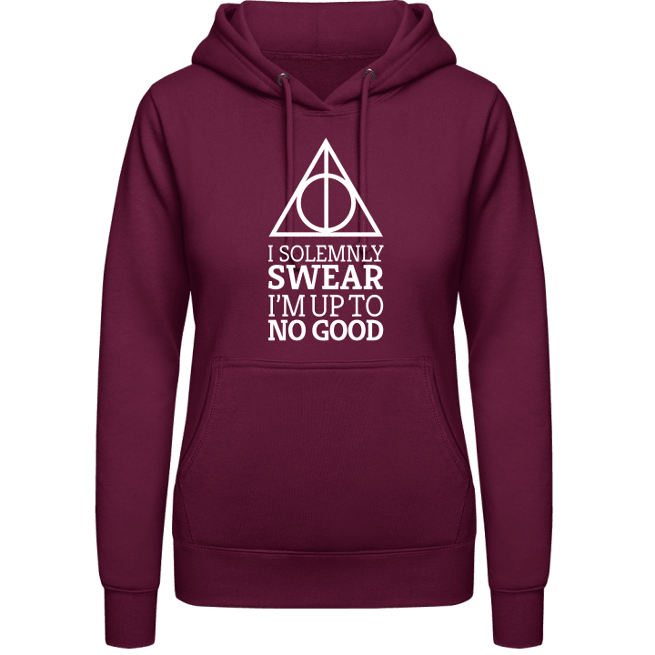 I Solemnly Swear I'm Up To No God Women Hoodie contain pic