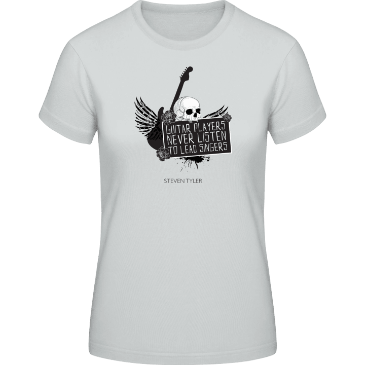 Guitar Players Never Listen Vrouwen T-shirt contain pic