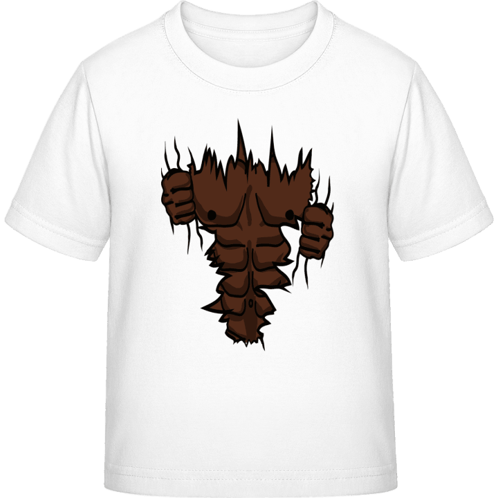 Black Muscles Body Kinderen T-shirt contain pic