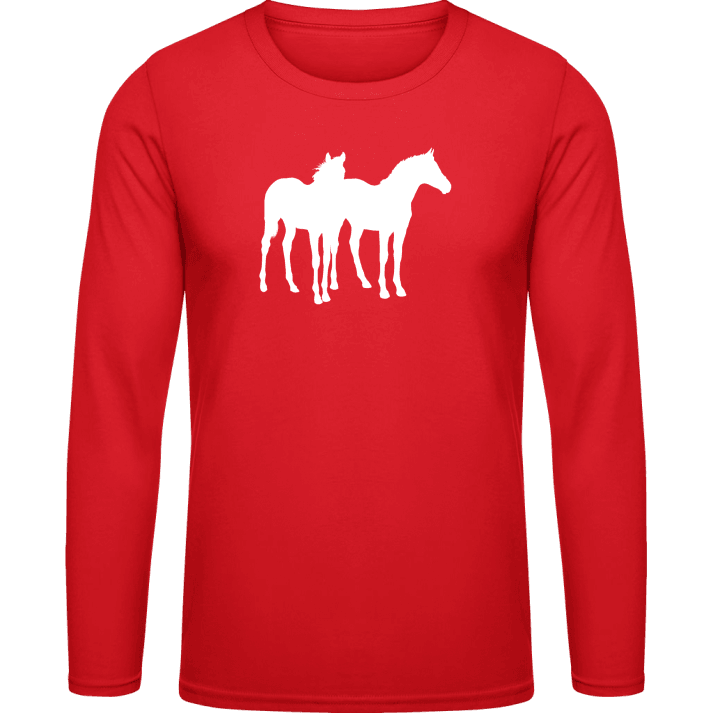 Pferde Langarmshirt 0 image
