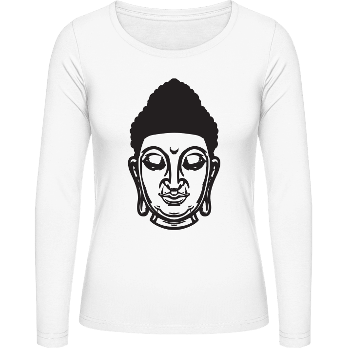 Buddha Icon Hinduism T-shirt à manches longues pour femmes contain pic