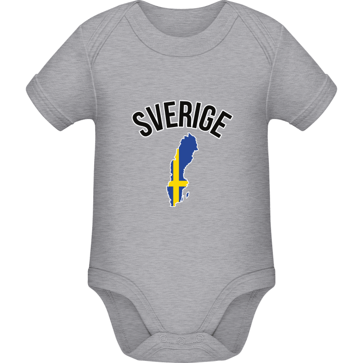 Sverige Map Baby romper kostym contain pic