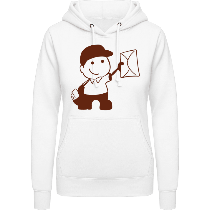 Postman Illustration Vrouwen Hoodie contain pic
