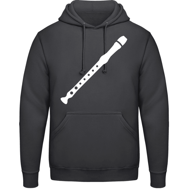 Recorder Silhouette Hoodie contain pic
