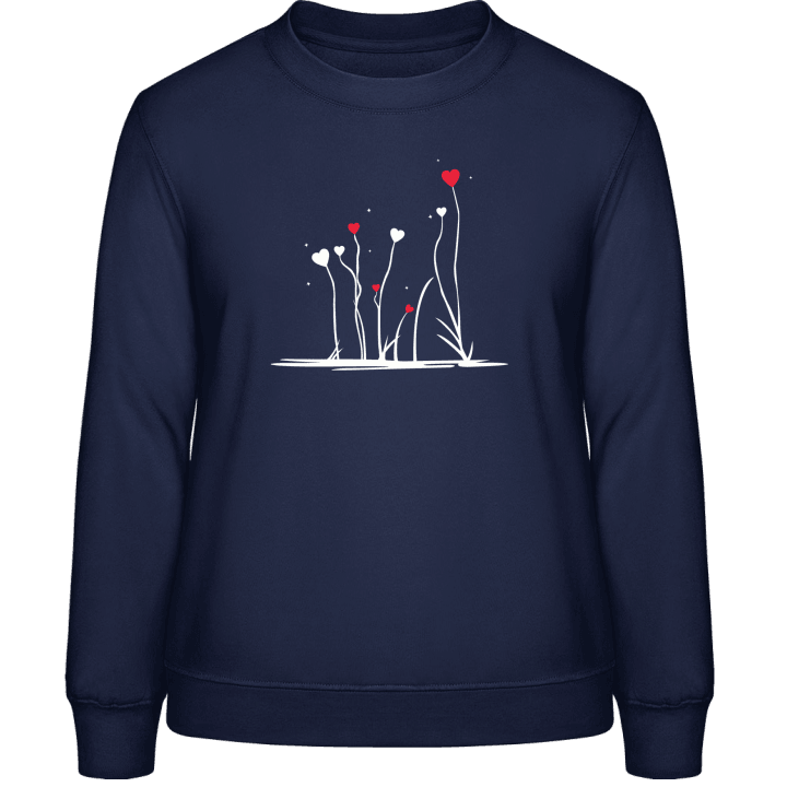 Love Flowers Sweatshirt för kvinnor contain pic