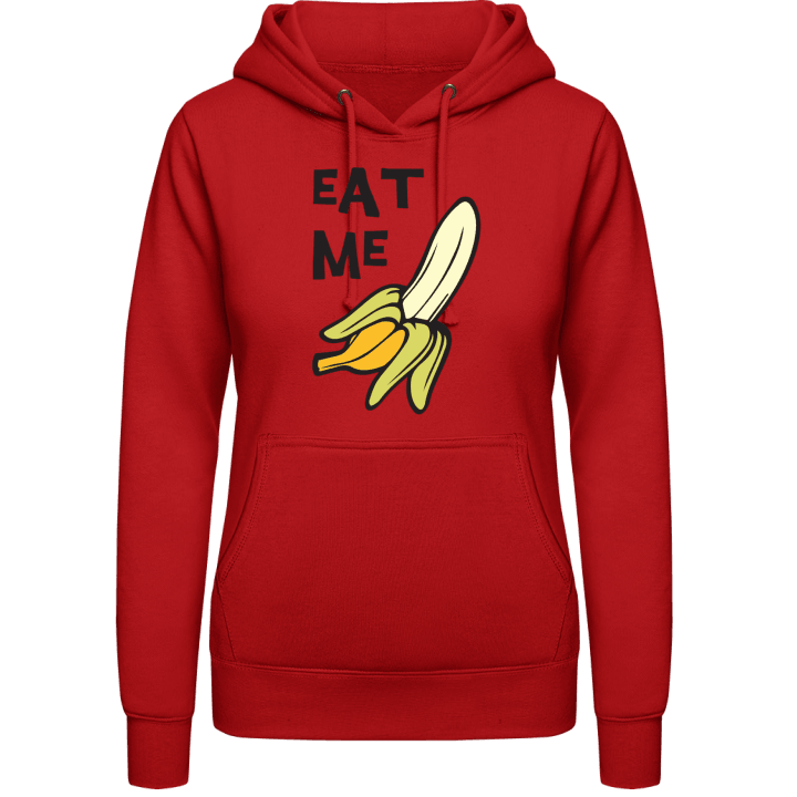 Eat Me Banana Hoodie för kvinnor contain pic