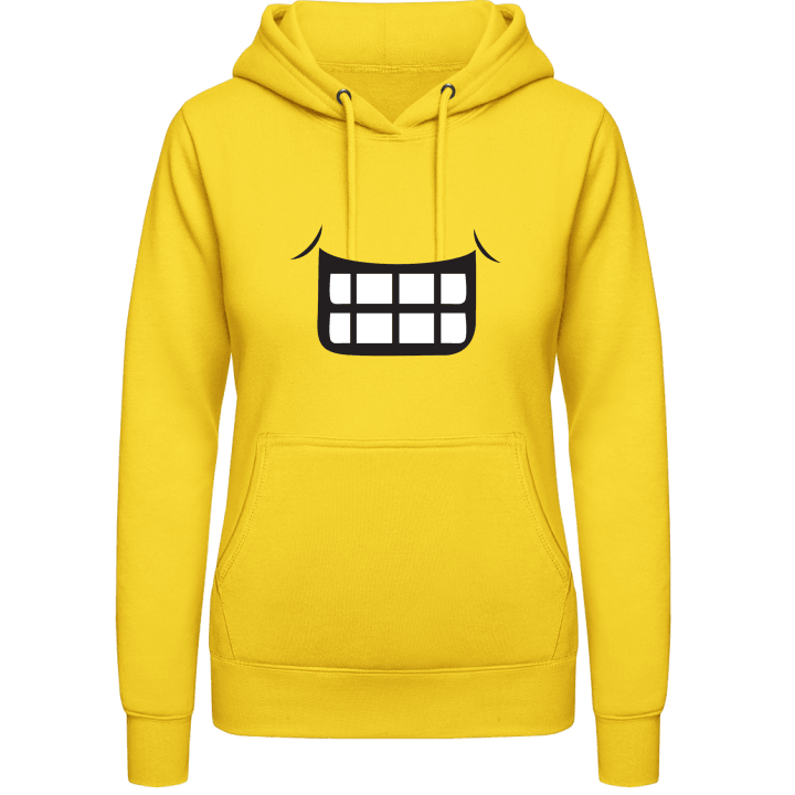Grin Mouth Vrouwen Hoodie contain pic