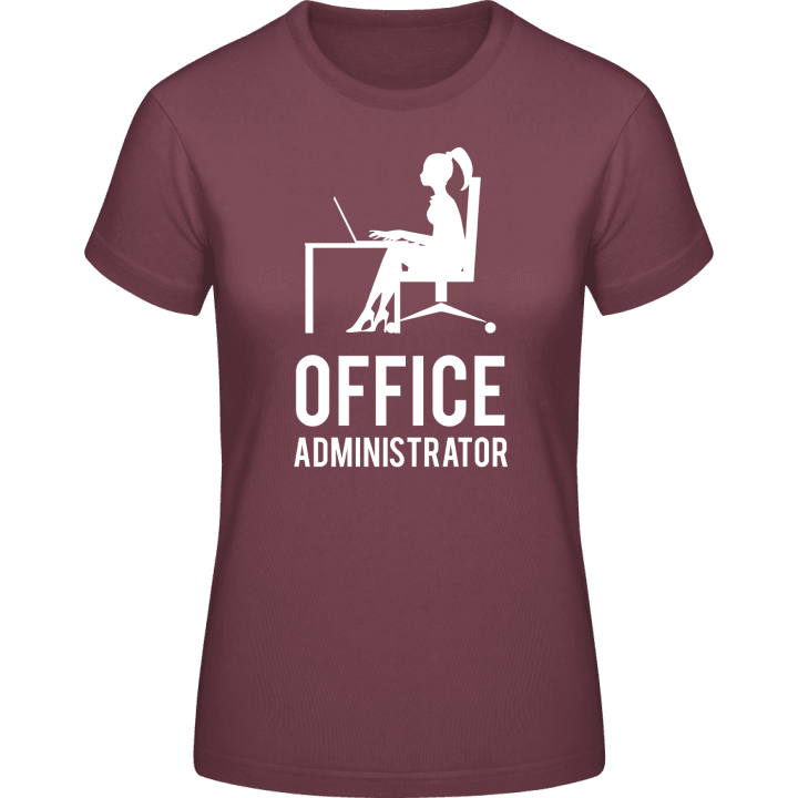 Office Administrator Silhouette Frauen T-Shirt 0 image