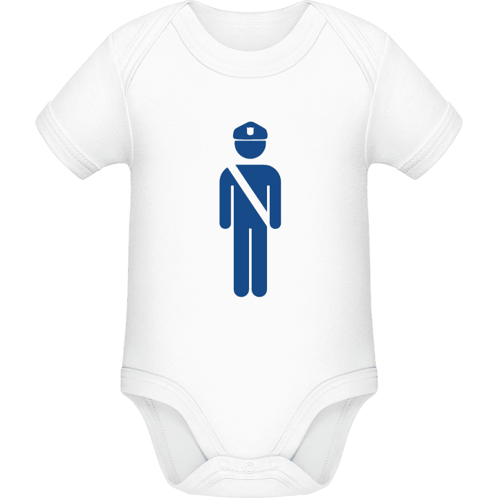 Policeman Icon Baby romper kostym contain pic