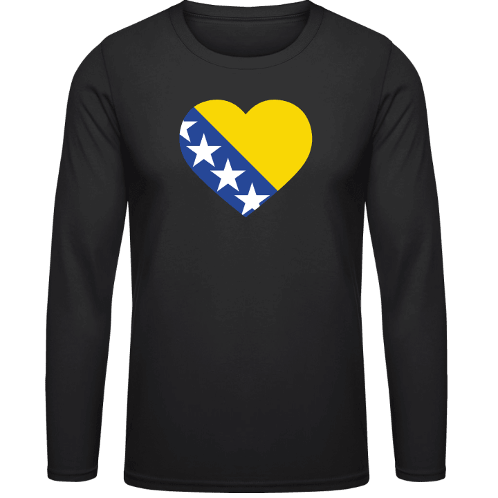 Bosnia Heart Shirt met lange mouwen contain pic