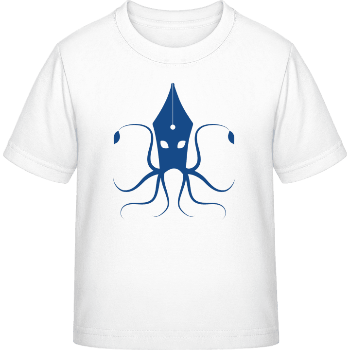 Pen Octopus T-shirt för barn contain pic