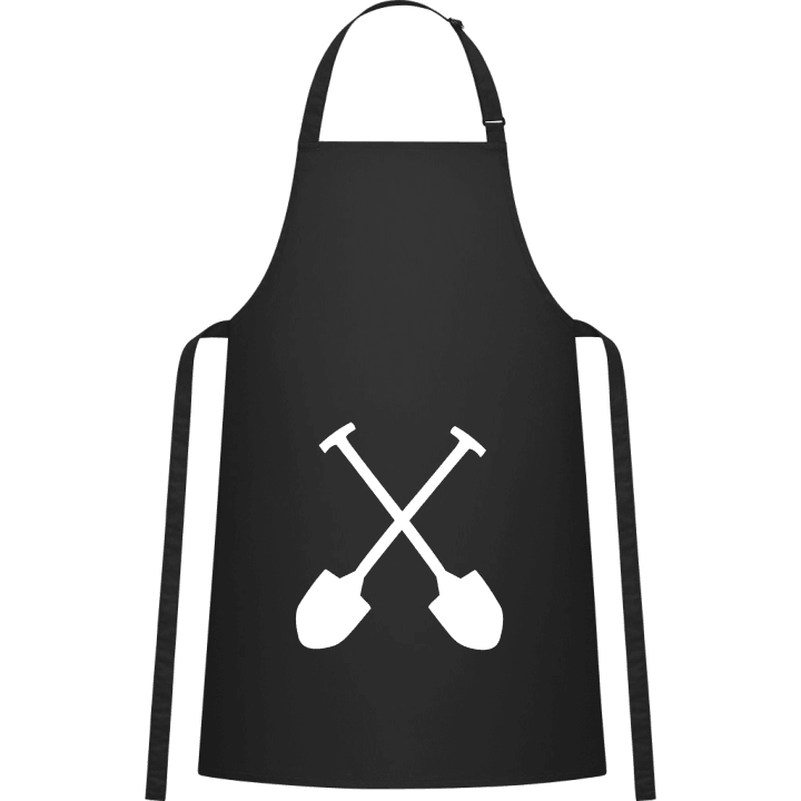 Crossed Shovels Kitchen Apron contain pic