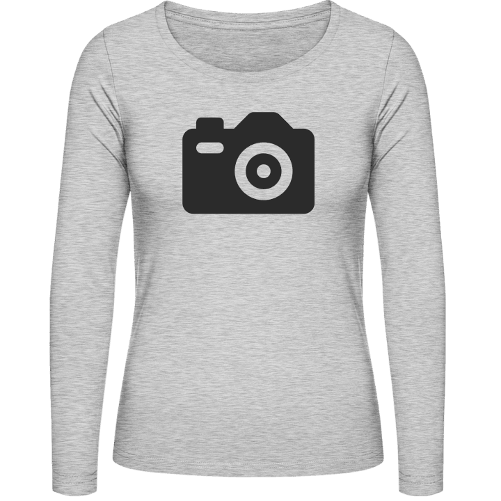 Digicam Photo Camera Langermet skjorte for kvinner contain pic