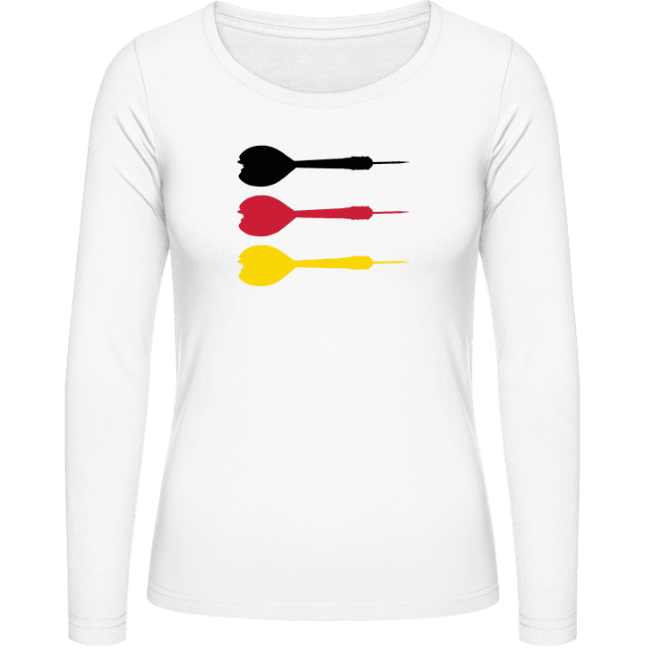 Dartpfeile Deutschland Langermet skjorte for kvinner contain pic