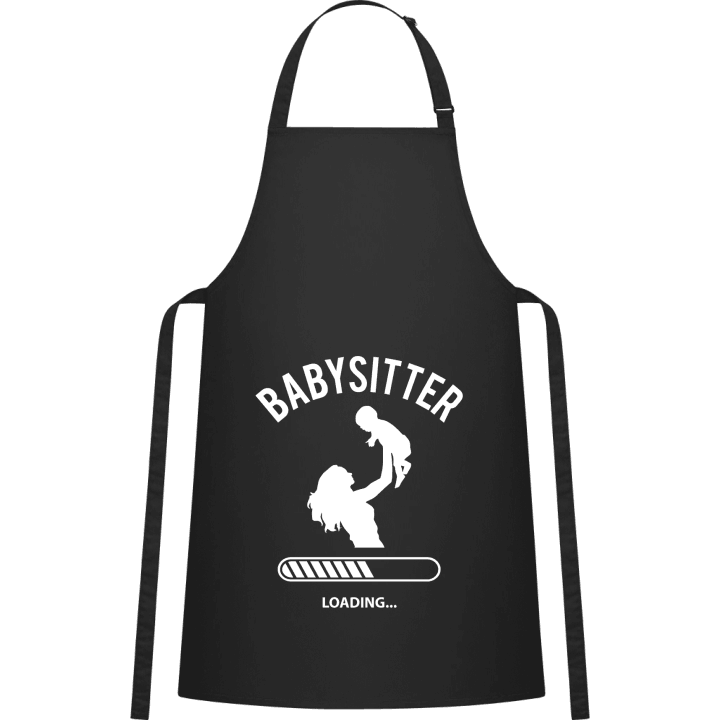 Babysitter Loading Kitchen Apron contain pic