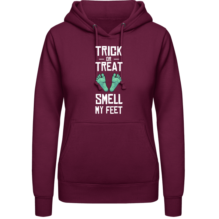 Trick or Treat Smell My Feet Vrouwen Hoodie 0 image