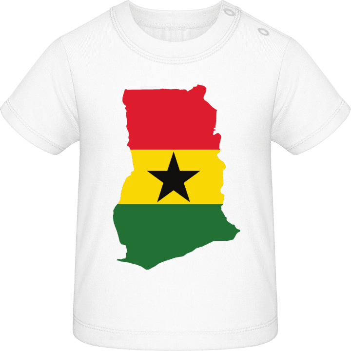 Ghana Map T-shirt bébé contain pic
