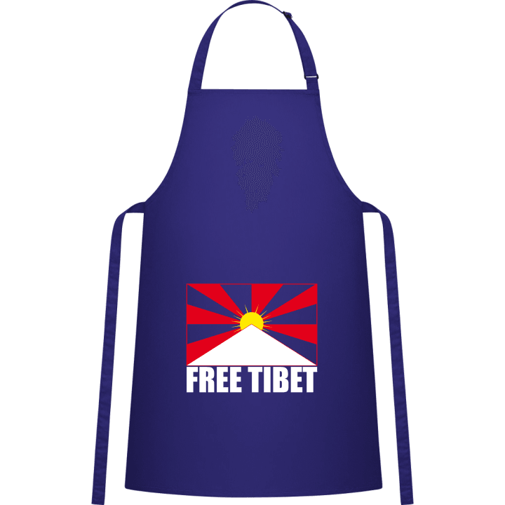 Free Tibet Delantal de cocina contain pic