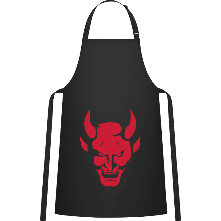 Devil Head Delantal de cocina contain pic